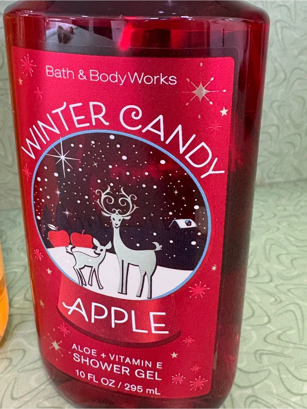 BBW Shower Gel 3 Pack Warm Vanilla Winter Candy Apple Together Weather